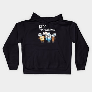 Food Allergies Are A Real Pain So Stop The Intolerance Kids Hoodie